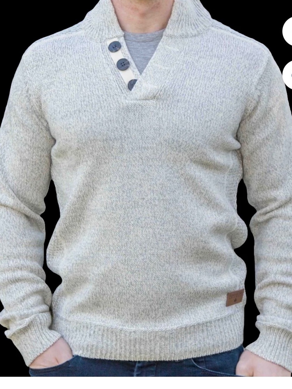 MENS SWEATER KNITWEAR GALWAY EMERALD ISLE